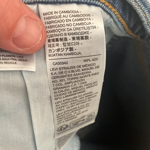 Levi’s Premium, Blue Tag 70's High Flare (2022), Capital E, 34x32, NWT $128 MSRP - Picture 9 of 12